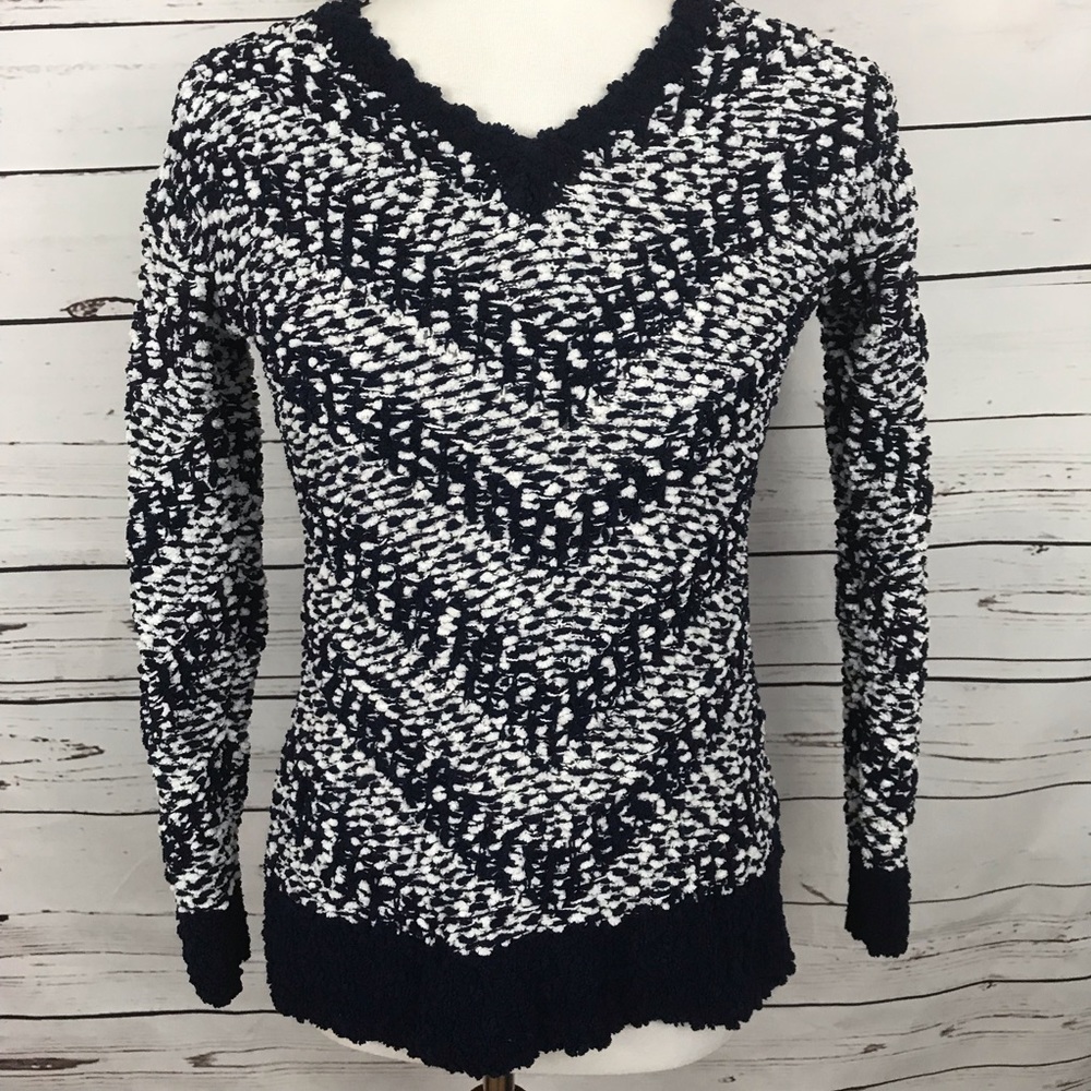Allison Brittney Textured Sweater Size Small